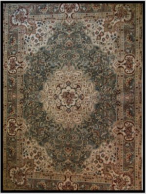 Antique Indian Motiff Rug
